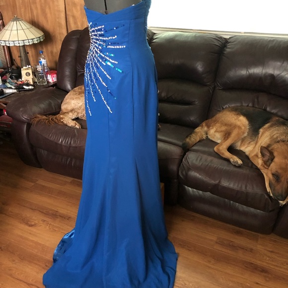 Tony Bowls Beaded Sequin Formal Dress - Picture 14 of 14